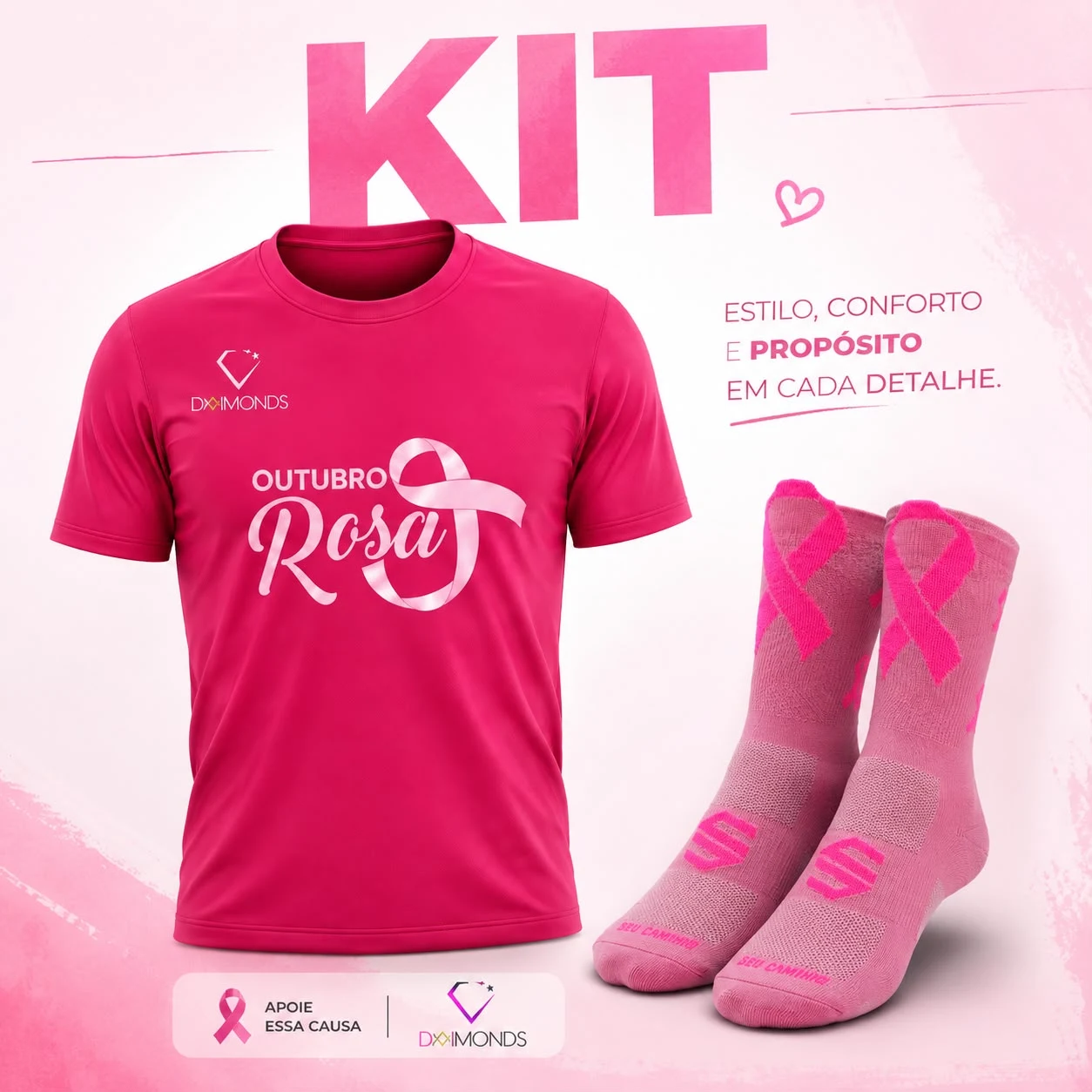 Imagem do kit Kit Rosa