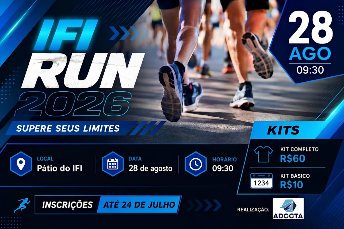 Imagem da prova IFI Run 2026